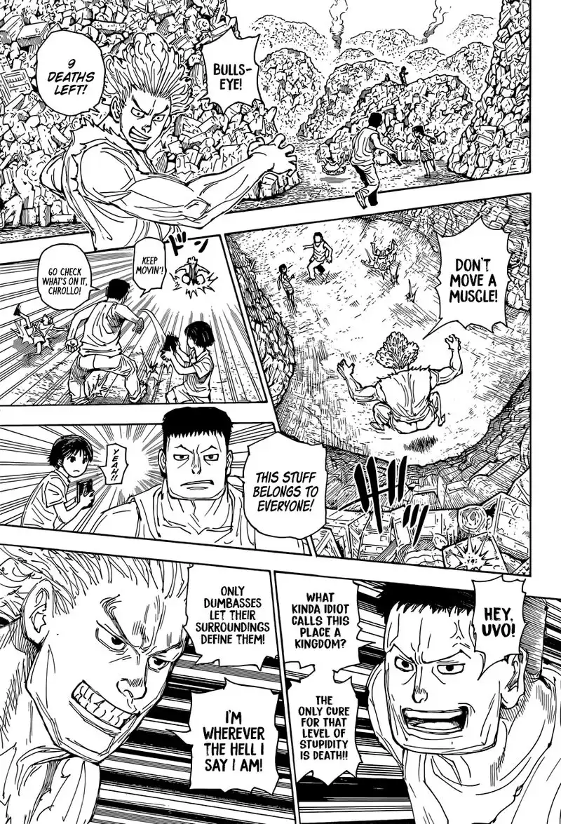 Hunter x Hunter Chapter 395 10